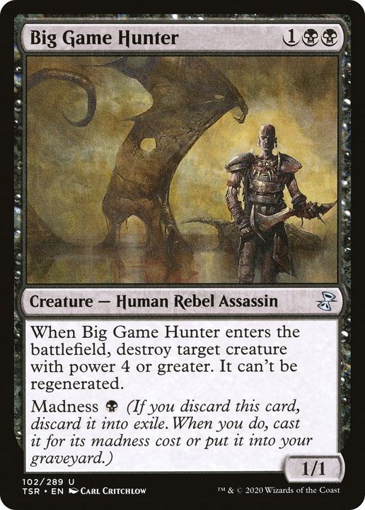 Big Game Hunter in the group Magic the Gathering / Sets / Time Spiral Remastered at Proxyprinters.com (16467)