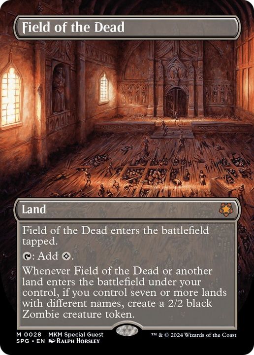 Field of the Dead in the group Magic the Gathering / Sets / Special Guests at Proxyprinters.com (16480)