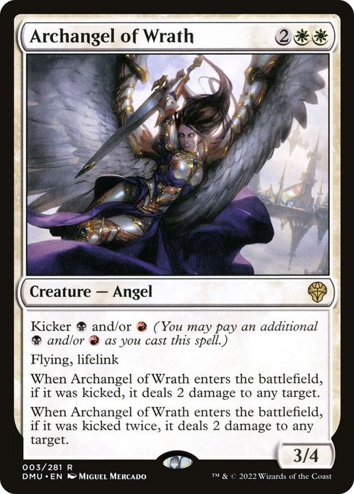 Archangel of Wrath in the group Magic the Gathering / Sets / Dominaria United at Proxyprinters.com (16492)