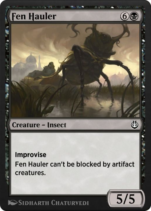 Fen Hauler in the group Magic the Gathering / Types / Colors / Black at Proxyprinters.com (16497)