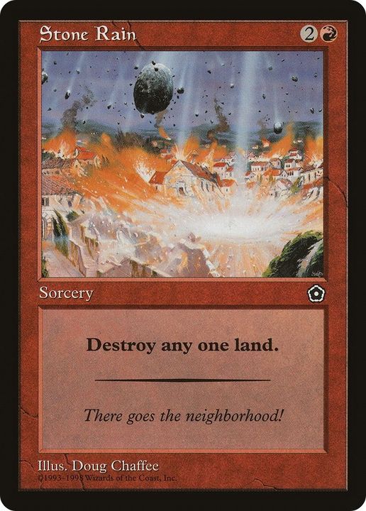 Stone Rain in the group Magic the Gathering / Types / Colors / Red at Proxyprinters.com (16506)