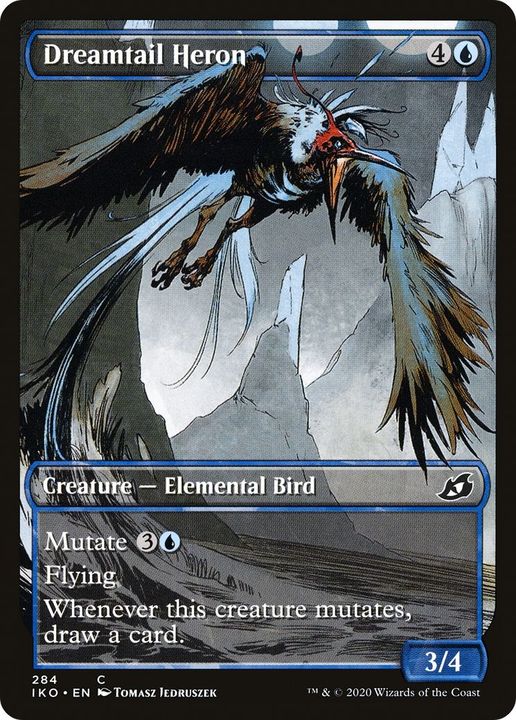 Dreamtail Heron in the group Magic the Gathering / Sets / Ikoria: Lair of Behemoths at Proxyprinters.com (16523)