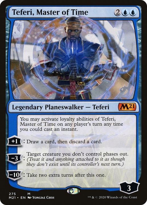 Teferi, Master of Time in the group Magic the Gathering / Sets / Core Set 2021 at Proxyprinters.com (16536)