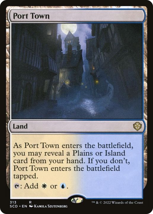 Port Town in the group Magic the Gathering / Types / Colors / Colorless at Proxyprinters.com (16548)