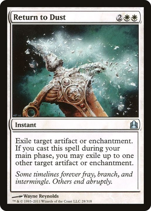 Return to Dust in the group Magic the Gathering / Types / Colors / White at Proxyprinters.com (16550)