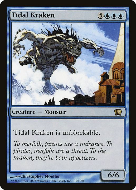 Tidal Kraken in the group Magic the Gathering / Sets / Eighth Edition at Proxyprinters.com (16554)