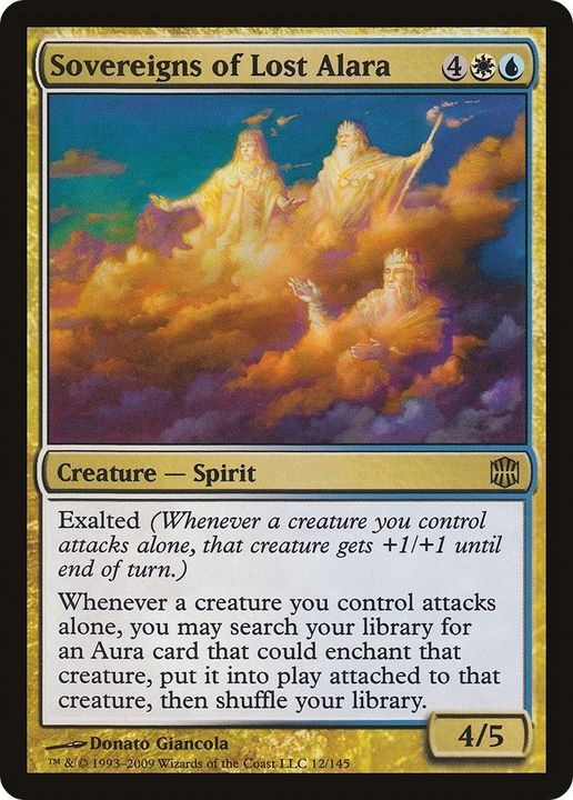 Sovereigns of Lost Alara in the group Magic the Gathering / Types / Colors / Multicolors / U, W at Proxyprinters.com (16555)