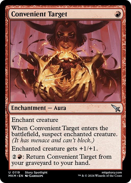 Convenient Target in the group Magic the Gathering / Types / Colors / Red at Proxyprinters.com (16558)