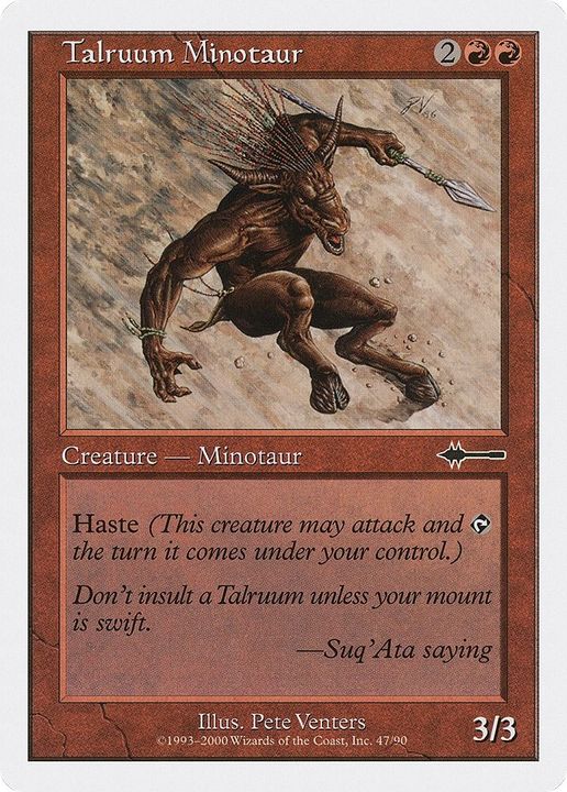 Talruum Minotaur in the group Singles at Proxyprinters.com (16559)