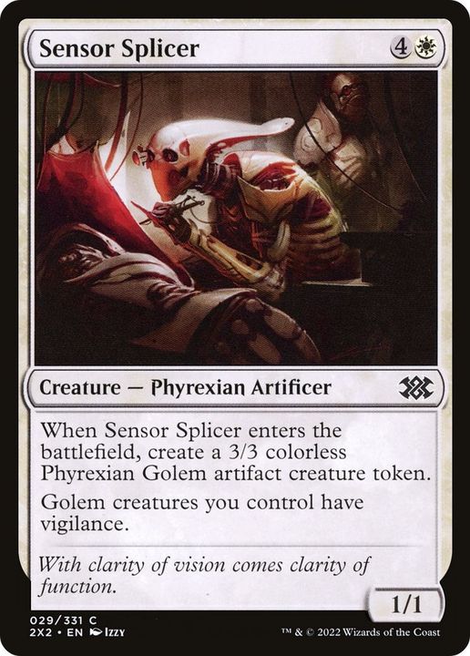 Sensor Splicer in the group Magic the Gathering / Types / Colors / White at Proxyprinters.com (16563)