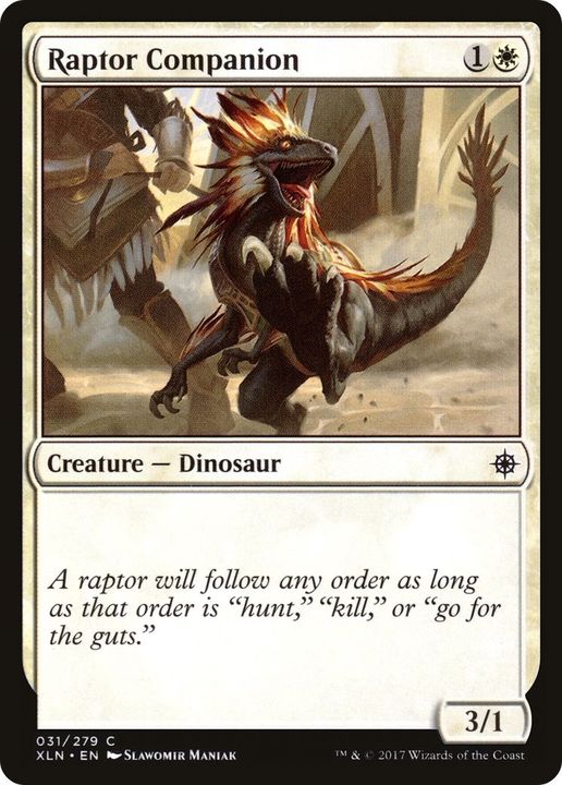 Raptor Companion in the group Magic the Gathering / Types / Colors / White at Proxyprinters.com (16574)