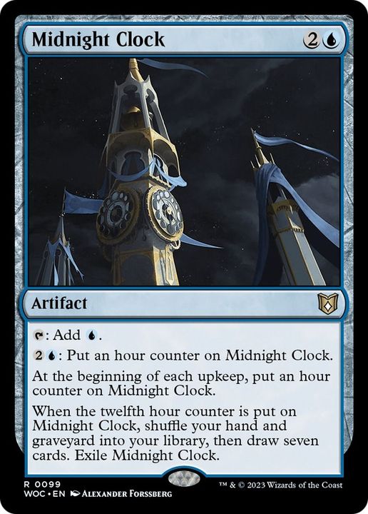 Midnight Clock in the group Singles at Proxyprinters.com (16575)