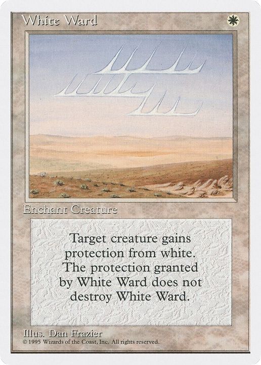 White Ward in the group Magic the Gathering / Types / Colors / White at Proxyprinters.com (16582)