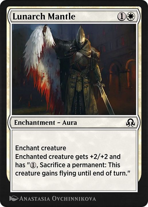 Lunarch Mantle in the group Magic the Gathering / Types / Colors / White at Proxyprinters.com (16591)