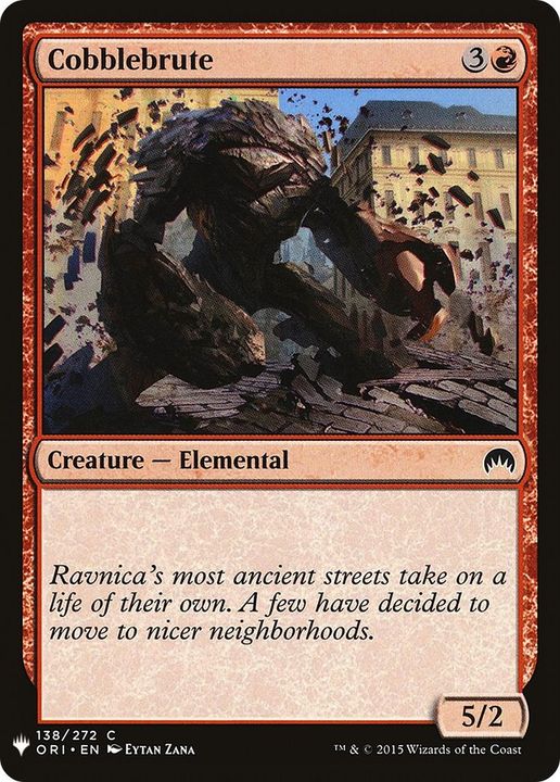 Cobblebrute in the group Magic the Gathering / Types / Colors / Red at Proxyprinters.com (16593)