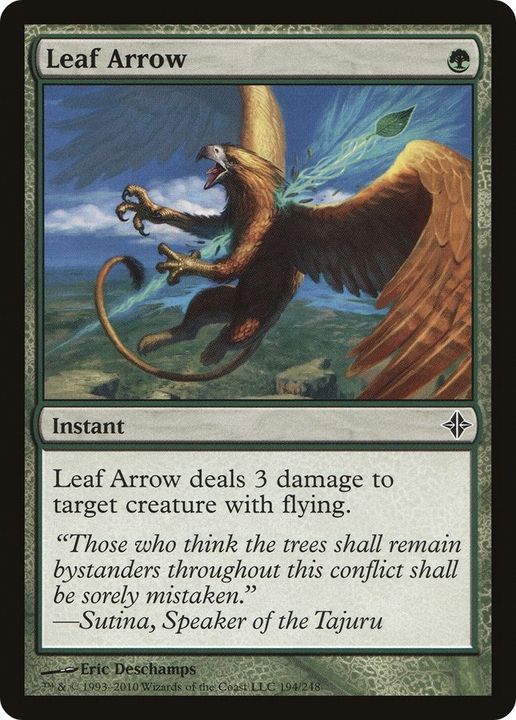 Leaf Arrow in the group Magic the Gathering / Sets / Rivals of Ixalan at Proxyprinters.com (16608)