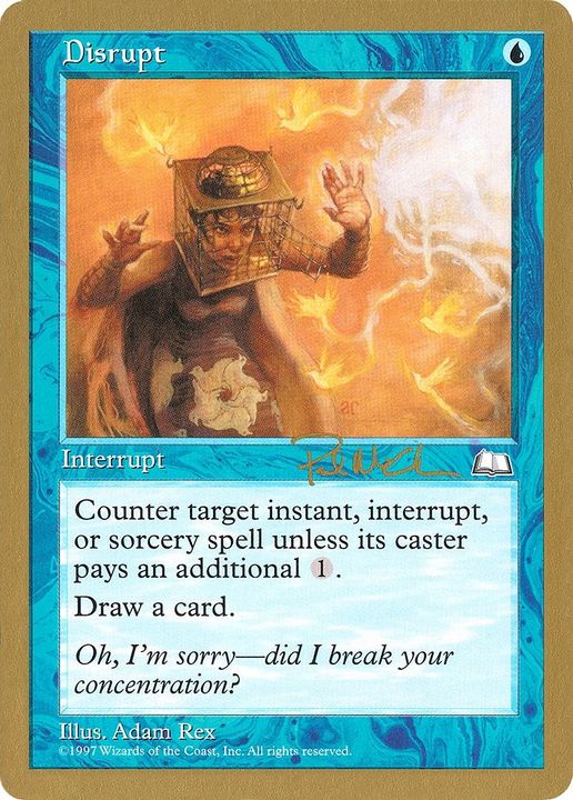 Disrupt in the group Magic the Gathering / Sets / World Championship Decks 1997 at Proxyprinters.com (16616)