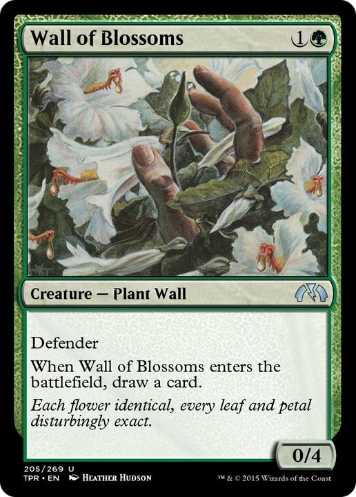 Wall of Blossoms in the group Magic the Gathering / Types / Colors / Green at Proxyprinters.com (16631)