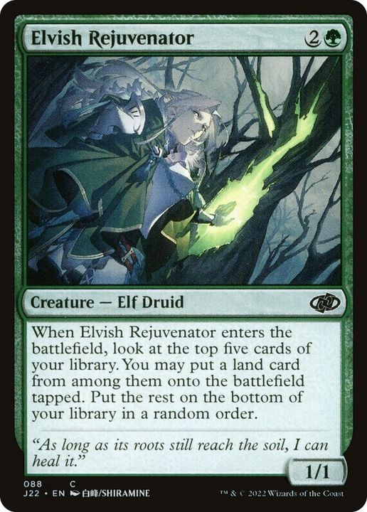 Elvish Rejuvenator in the group Magic the Gathering / Types / Creatures / Elf at Proxyprinters.com (16641)