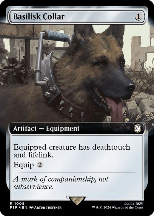 Basilisk Collar in the group Magic the Gathering / Sets / Fallout at Proxyprinters.com (16651)