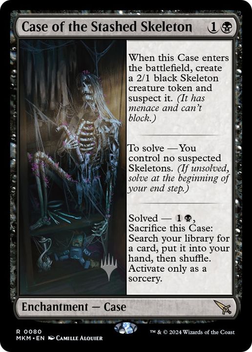 Case of the Stashed Skeleton in the group Magic the Gathering / Types / Colors / Black at Proxyprinters.com (16692)