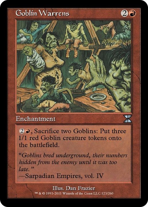 Goblin Warrens in the group Magic the Gathering / Sets / MicroProse Promos at Proxyprinters.com (16697)