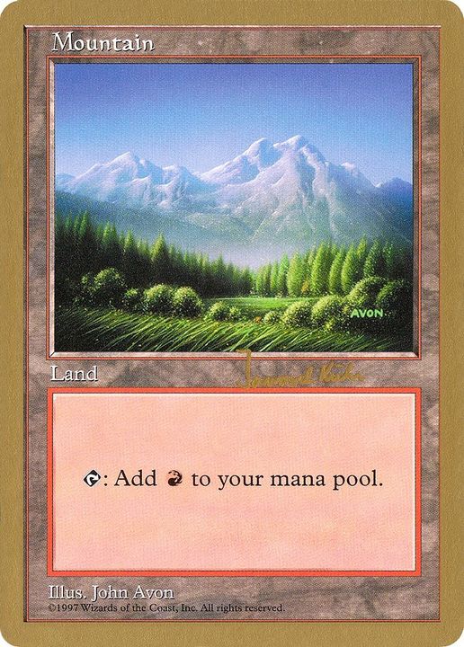 Mountain in the group Magic the Gathering / Sets / World Championship Decks 1997 at Proxyprinters.com (16723)