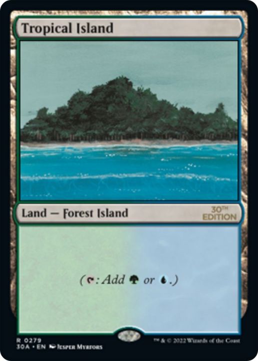 Tropical Island in the group Magic the Gathering / Types / Land / Forest at Proxyprinters.com (16724)