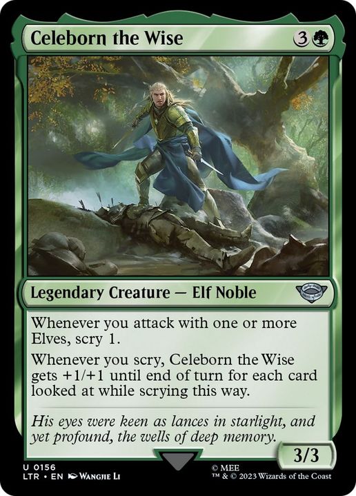 Celeborn the Wise in the group Magic the Gathering / Types / Creatures / Elf at Proxyprinters.com (16751)