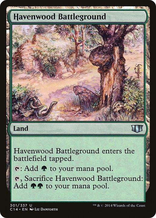 Havenwood Battleground in the group Magic the Gathering / Types / Colors / Colorless at Proxyprinters.com (16758)