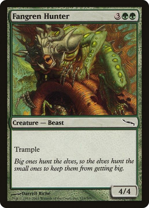 Fangren Hunter in the group Magic the Gathering / Types / Colors / Green at Proxyprinters.com (16765)