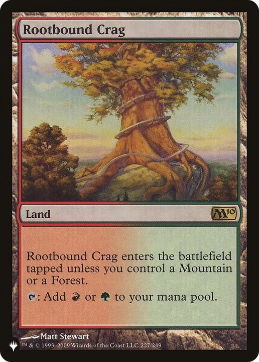 Rootbound Crag in the group Magic the Gathering / Sets / The List at Proxyprinters.com (1678)