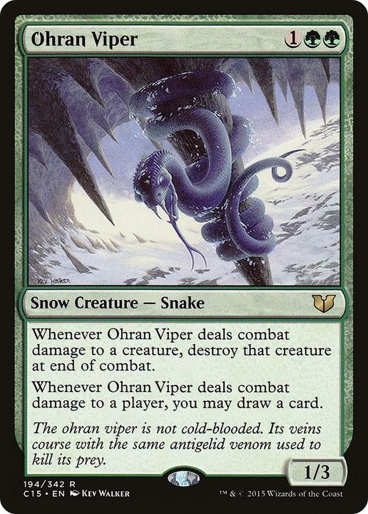 Ohran Viper in the group Magic the Gathering / Types / Colors / Green at Proxyprinters.com (16797)