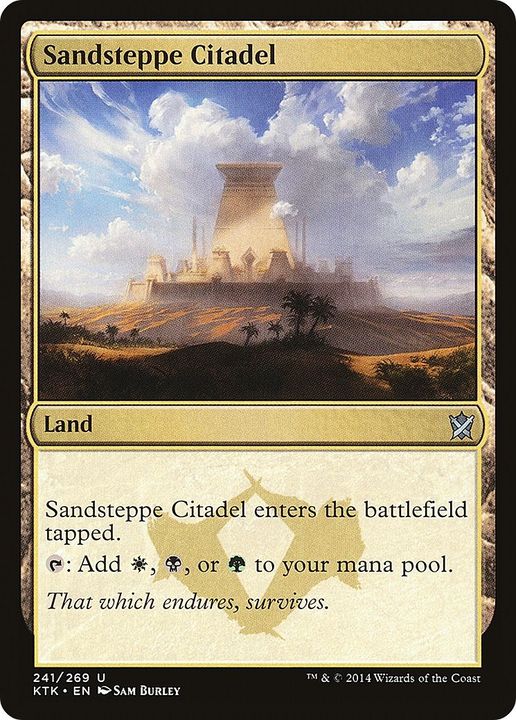 Sandsteppe Citadel in the group Magic the Gathering / Types / Colors / Colorless at Proxyprinters.com (16801)