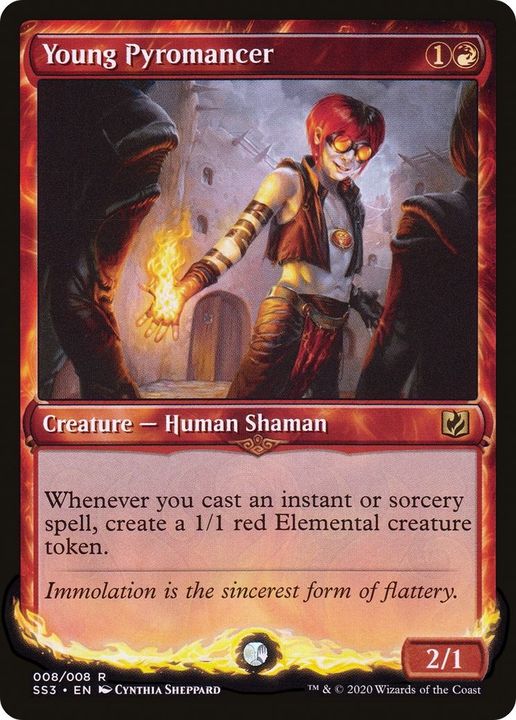 Young Pyromancer in the group Magic the Gathering / Sets / Signature Spellbook: Chandra at Proxyprinters.com (16808)