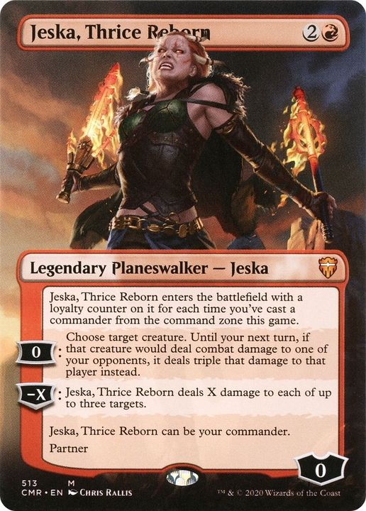 Jeska, Thrice Reborn in the group Magic the Gathering / Types / Colors / Red at Proxyprinters.com (16819)