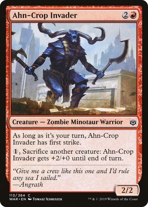 Ahn-Crop Invader in the group Magic the Gathering / Sets / War of the Spark Promos at Proxyprinters.com (16831)