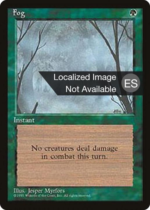 Fog in the group Magic the Gathering / Sets / Fourth Edition Foreign Black Border at Proxyprinters.com (16847)