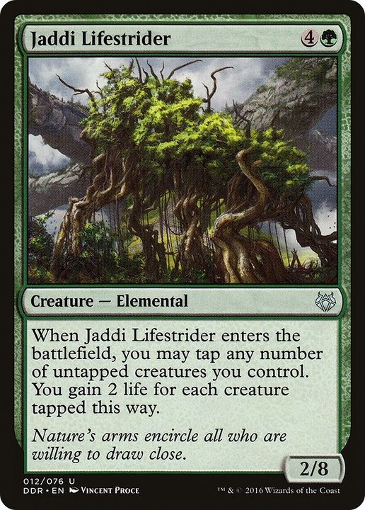 Jaddi Lifestrider in the group Magic the Gathering / Types / Colors / Green at Proxyprinters.com (16852)