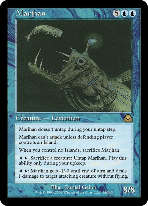 Marjhan in the group Magic the Gathering / Types / Colors / Blue at Proxyprinters.com (1686)