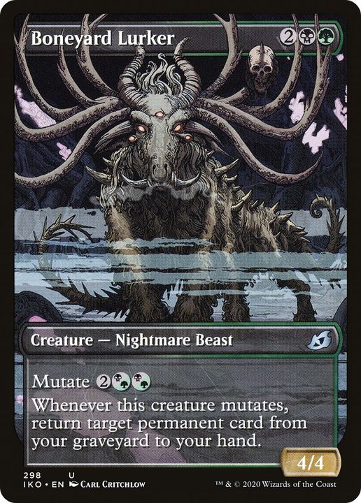 Boneyard Lurker in the group Magic the Gathering / Types / Colors / Multicolors / B, G at Proxyprinters.com (16864)