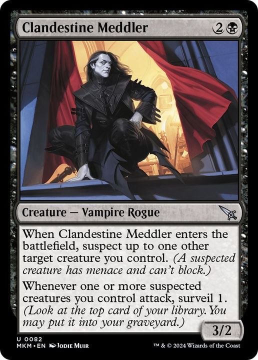 Clandestine Meddler in the group Magic the Gathering / Sets / Murders at Karlov Manor at Proxyprinters.com (16870)