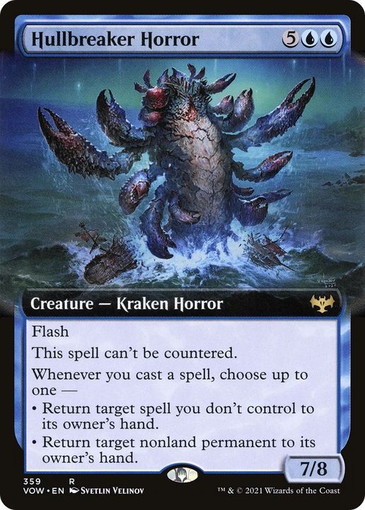 Hullbreaker Horror in the group Magic the Gathering / Types / Colors / Blue at Proxyprinters.com (16873)