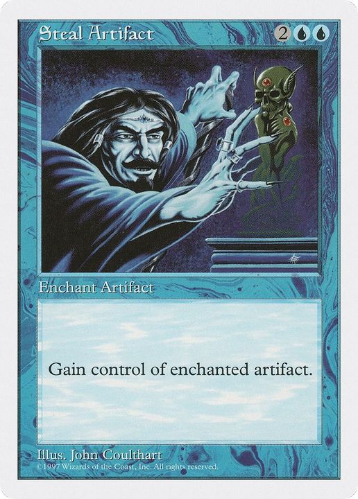 Steal Artifact in the group Magic the Gathering / Types / Colors / Blue at Proxyprinters.com (16876)