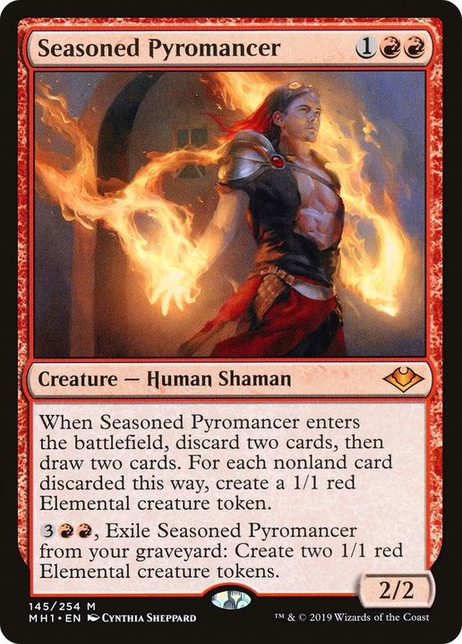 Seasoned Pyromancer in the group Magic the Gathering / Sets / Modern Horizons 2 at Proxyprinters.com (16890)