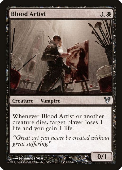 Blood Artist in the group Magic the Gathering / Types / Colors / Black at Proxyprinters.com (16911)