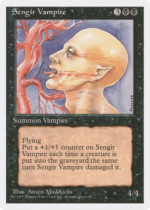 Sengir Vampire in the group Magic the Gathering / Types / Colors / Black at Proxyprinters.com (16924)