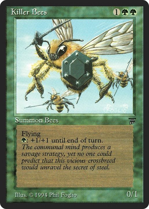 Killer Bees in the group Magic the Gathering / Types / Colors / Green at Proxyprinters.com (16937)