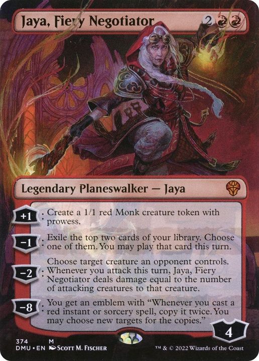 Jaya, Fiery Negotiator in the group Magic the Gathering / Types / Colors / Red at Proxyprinters.com (16973)