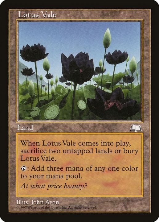 Lotus Vale in the group Magic the Gathering / Types / Colors / Colorless at Proxyprinters.com (16993)